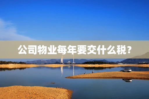 公司物业每年要交什么税？