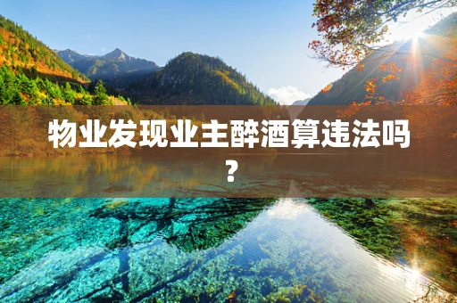 物业发现业主醉酒算违法吗？