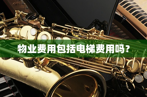 物业费用包括电梯费用吗？