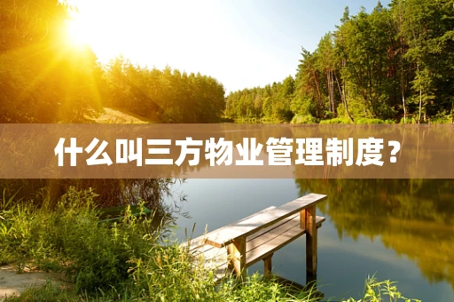 什么叫三方物业管理制度？