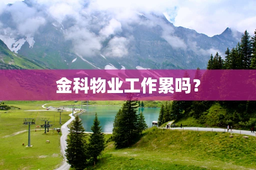 金科物业工作累吗？