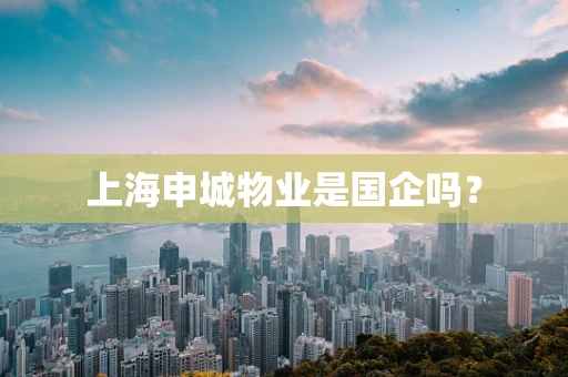 上海申城物业是国企吗？