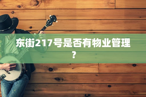 东街217号是否有物业管理？