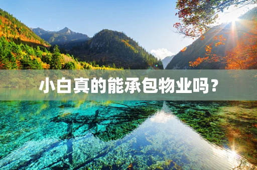 小白真的能承包物业吗？