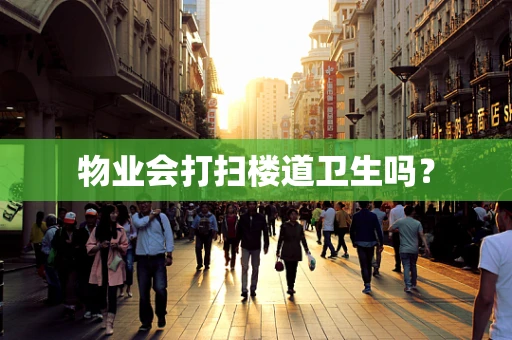 物业会打扫楼道卫生吗？