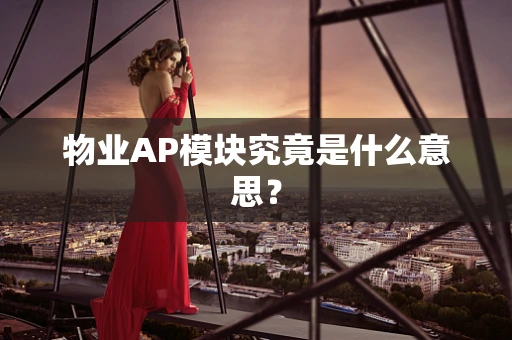 物业AP模块究竟是什么意思？