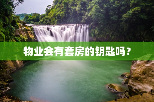 物业会有套房的钥匙吗？