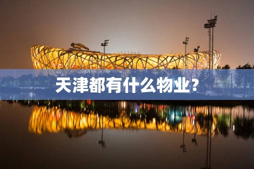 天津都有什么物业？