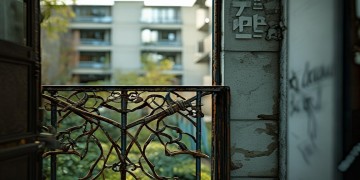 阳台护栏开门物业会管吗？