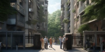 物业为什么不同意进小区？