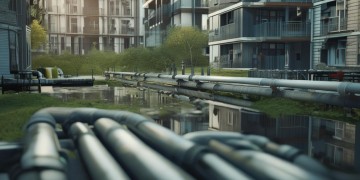 物业吸园区污水是否违法？