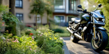 小区物业管摩托被盗吗？