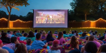 社区物业一般会放什么电影呢？