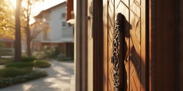 小区物业处有门锁吗？