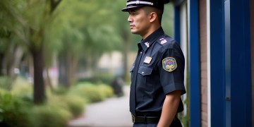 物业站岗工作累吗？