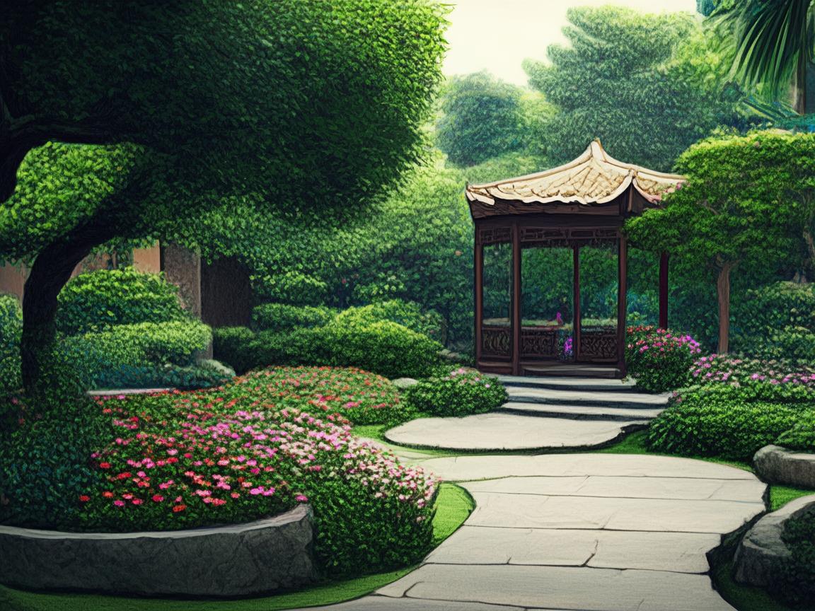 安居花苑物业管事吗？