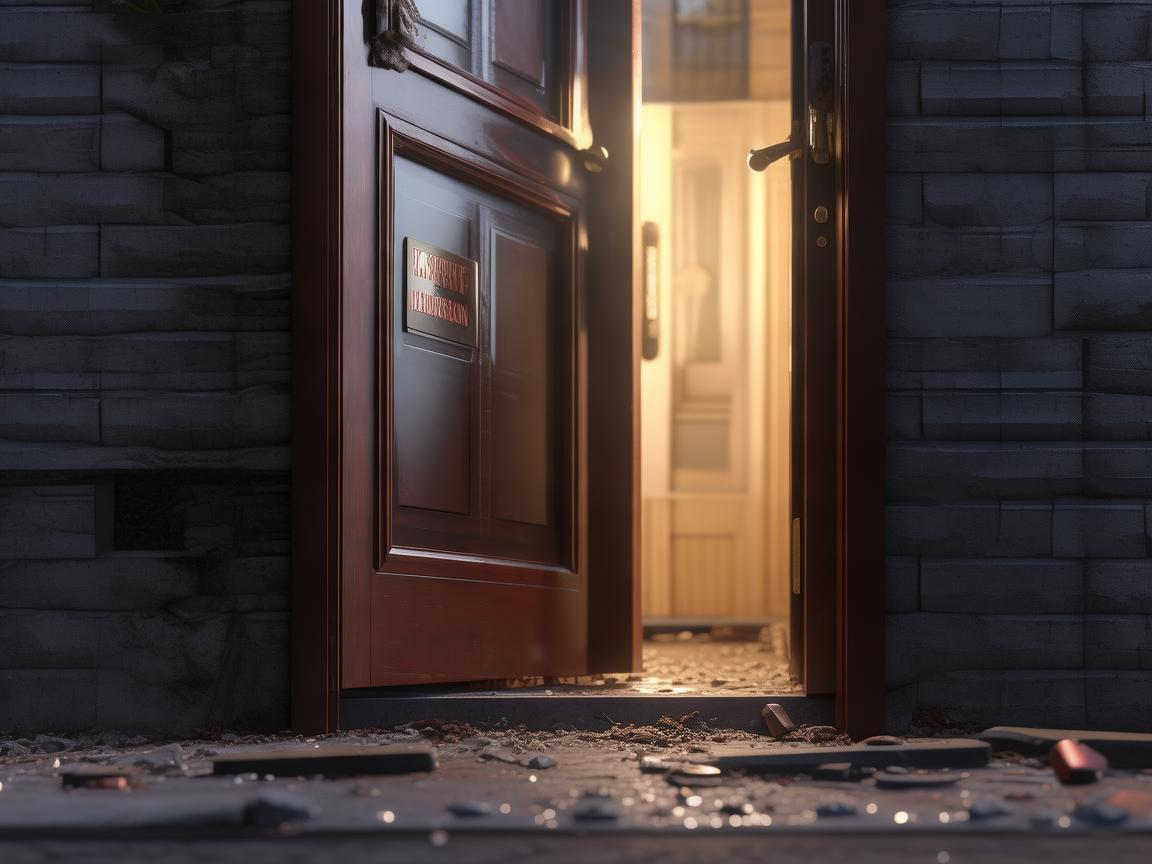 房门被砸，物业会赔偿吗？