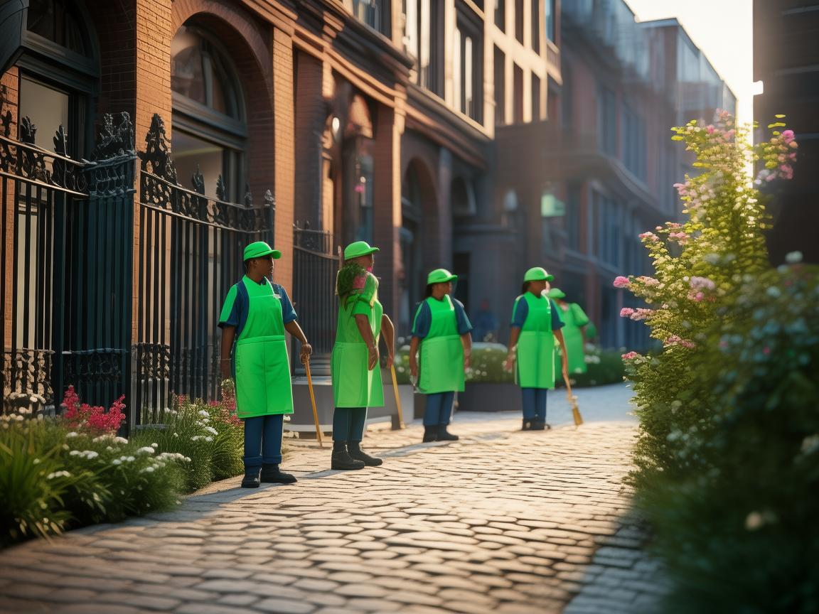 物业会清理门口吗？